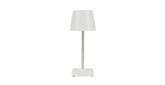LED-Tischleuchte Celina - Weiß, MODERN, Kunststoff/Metall (10,5/26cm) - Luca Bessoni
