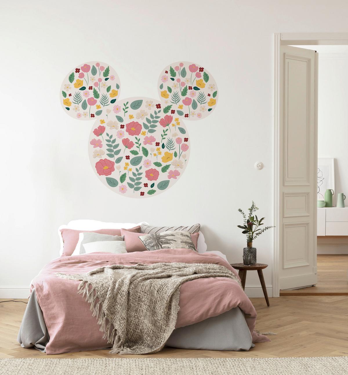 Vliestapete Dd1-013 Mickey Head Wildflower - KONVENTIONELL (127cm)