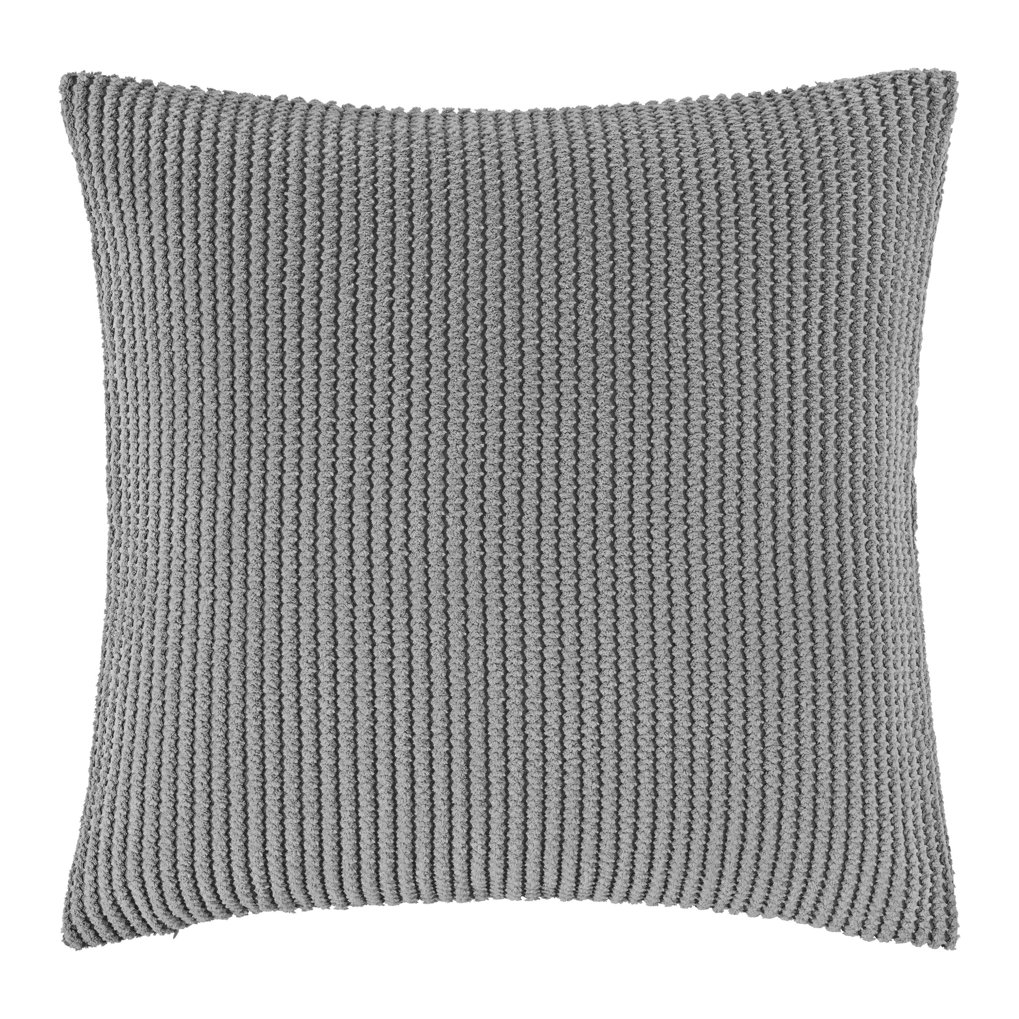 POTAH NA POLŠTÁŘ MAXIMA - šedá, Konvenční, textil (40/40cm) - Mömax