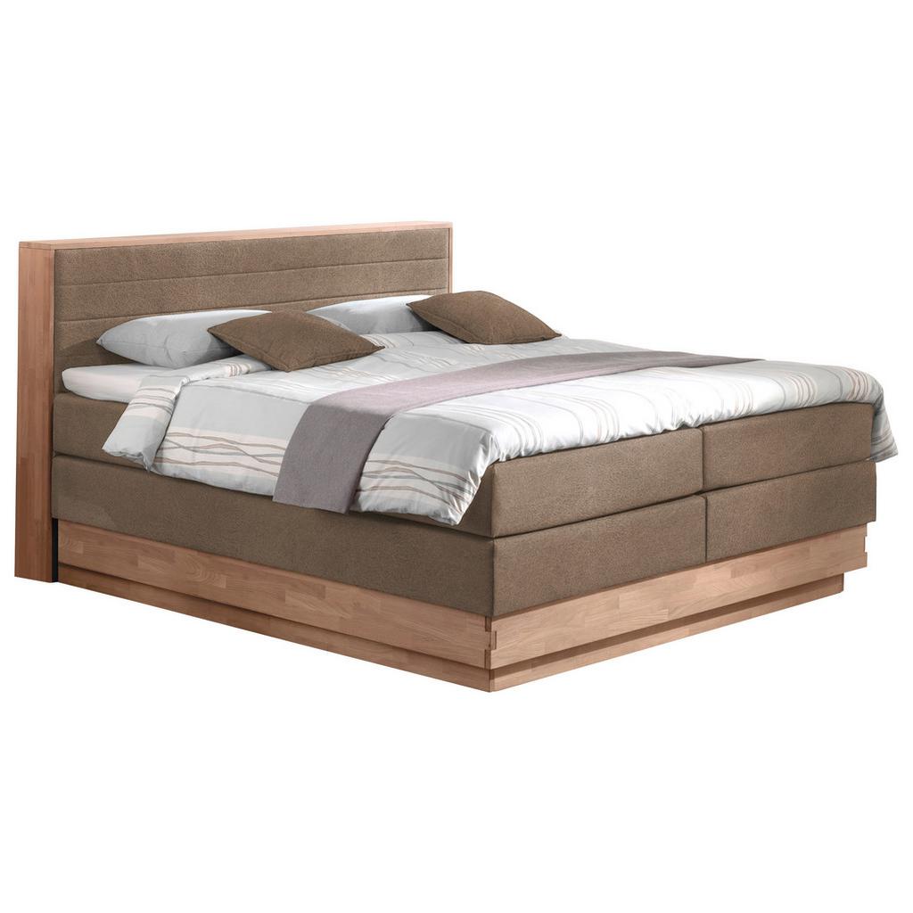 Boxspringbett H2xh3 mit Topper & Bettkasten 180x200 Moneta