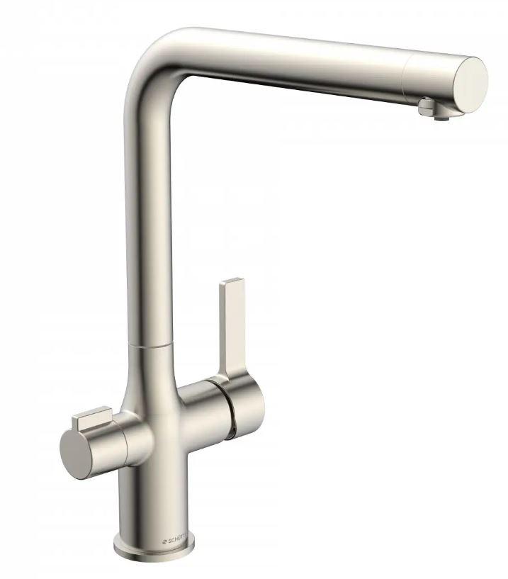 Küchenarmatur Aquastar Pro - Edelstahlfarben, MODERN, Metall (14/33,5/26,5cm)