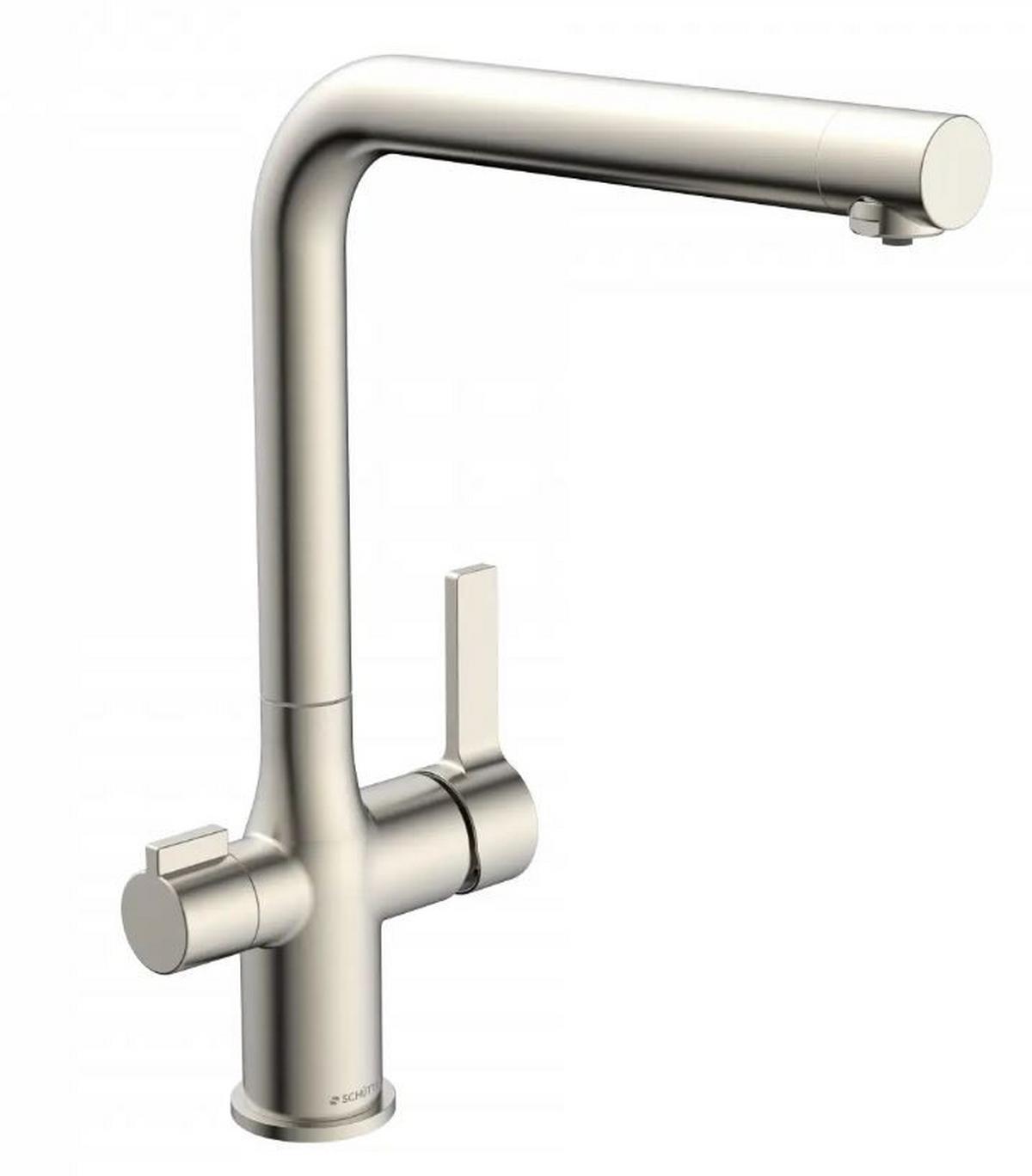 Küchenarmatur Aquastar Pro - Edelstahlfarben, MODERN, Metall (14/33,5/26,5cm)