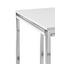 Couchtisch Reno Mini B: 45 cm Weiß - Silberfarben/Weiß, Design, Holzwerkstoff/Metall (45/50/45cm) - Livetastic Couchtisch Reno Mini B: 45 cm Weiß - Silberfarben/Weiß, Design, Holzwerkstoff/Metall (45/50/45cm) - Livetastic
