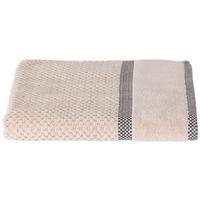 Duschtuch Rocky Baumwolle 500 g/M2 Beige 70x140 cm - Beige, ROMANTIK / LANDHAUS, Textil (70/140cm) - James Wood