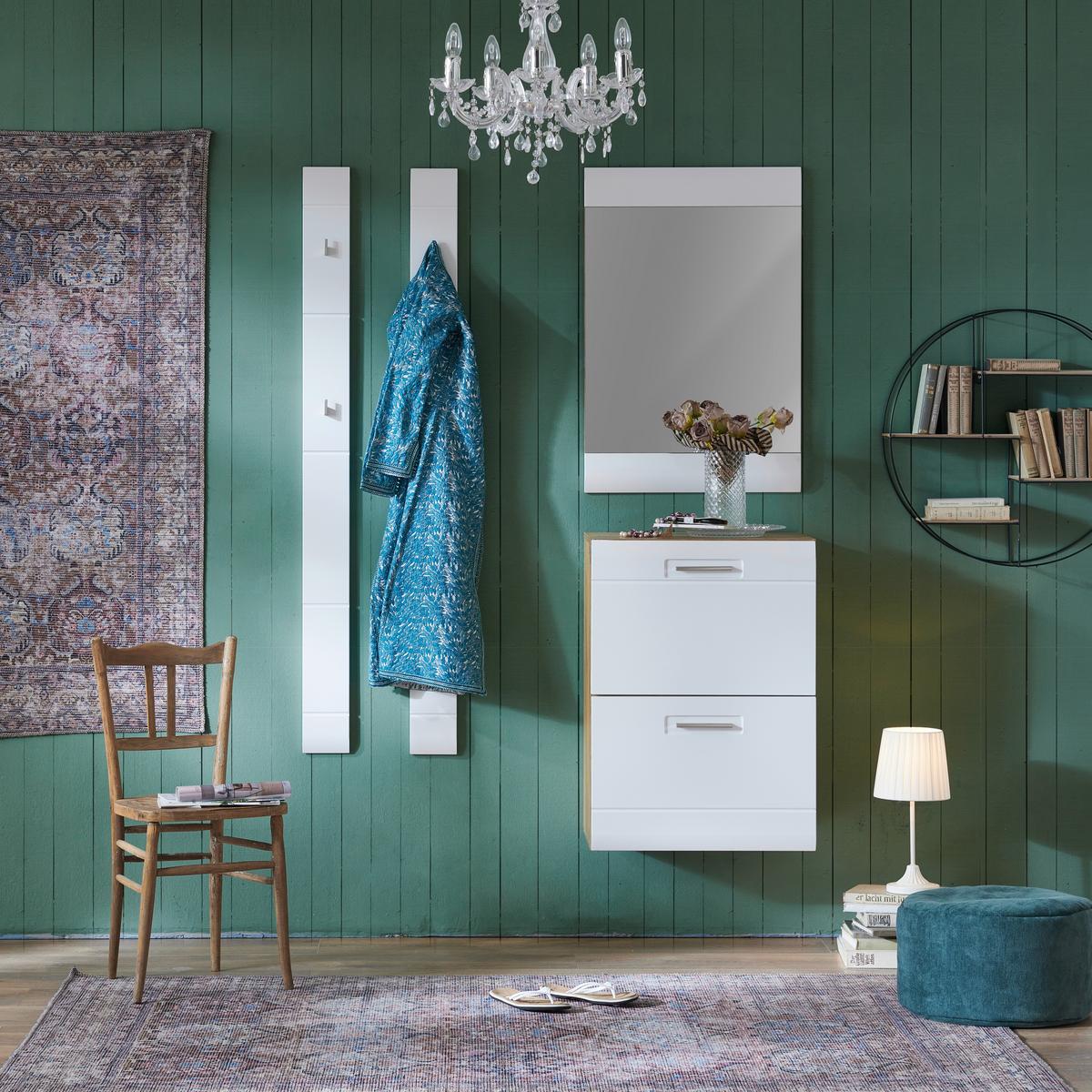 Zrcadlo AURIS - bílá, Moderní (60/90/2cm) - Luca Bessoni