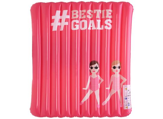 Nafukovací Matrac Hashtag - pink, plast (190/180cm) Nafukovací Matrac Hashtag - pink, plast (190/180cm)
