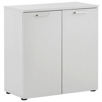 Aktenschrank Serie1500 80,2cm Holzwerkstoff/Metall Hellgrau - Hellgrau, KONVENTIONELL, Holzwerkstoff (80,2/84,2/41cm) - MID.YOU