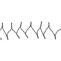 SVĚTELNÝ ŘETĚZ UI - tmavě zelená, Romantický / Rustikální, plast (595cm) - Mömax