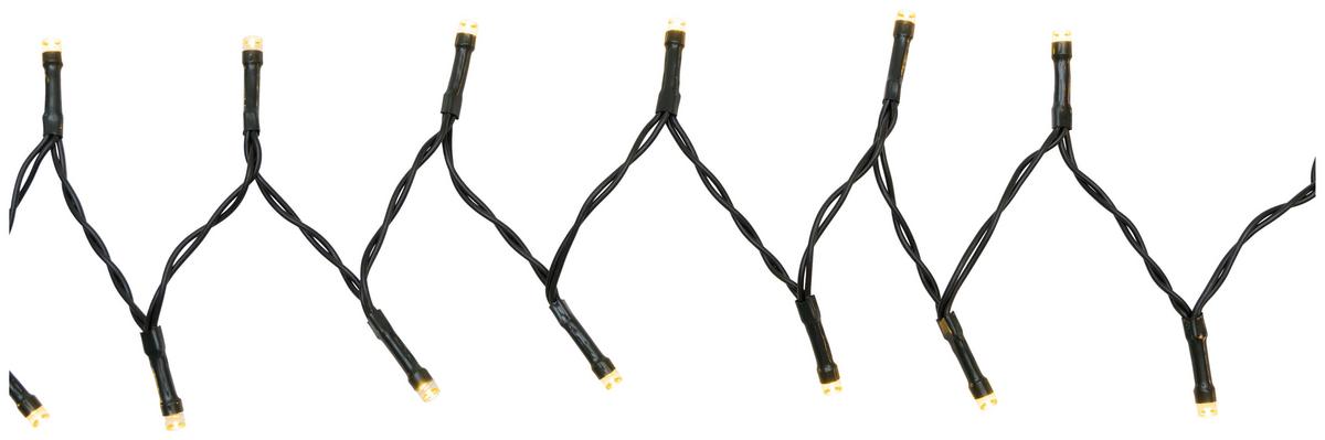 SVĚTELNÝ ŘETĚZ UI - tmavě zelená, Romantický / Rustikální, plast (595cm) - Mömax