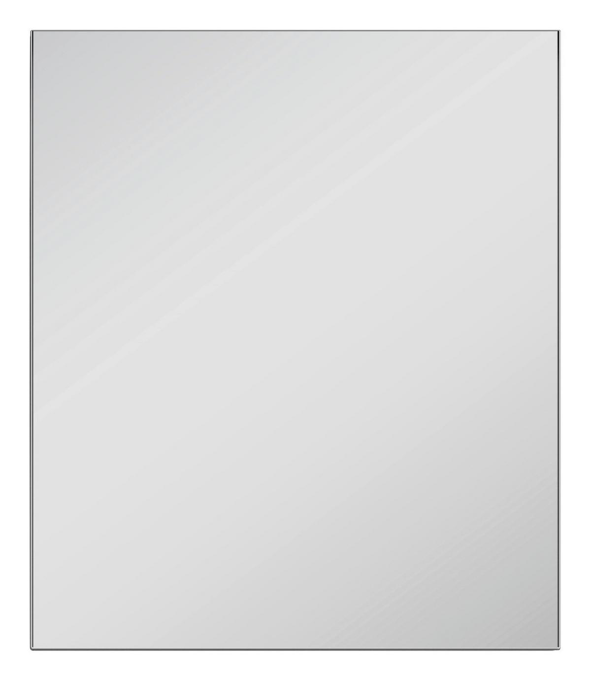 Wandspiegel Jakob Anthrazit B: 60 Cm - Anthrazit, LIFESTYLE, Glas/Holzwerkstoff (60/70/2cm) - MID.YOU