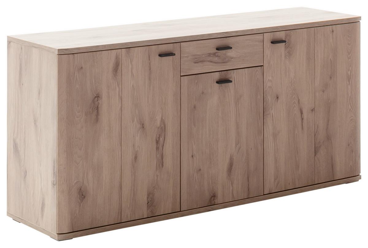 Sideboard 149 cm Prato Eichefarben - Eichefarben, Design, Holzwerkstoff (149/78/44cm) - MID.YOU
