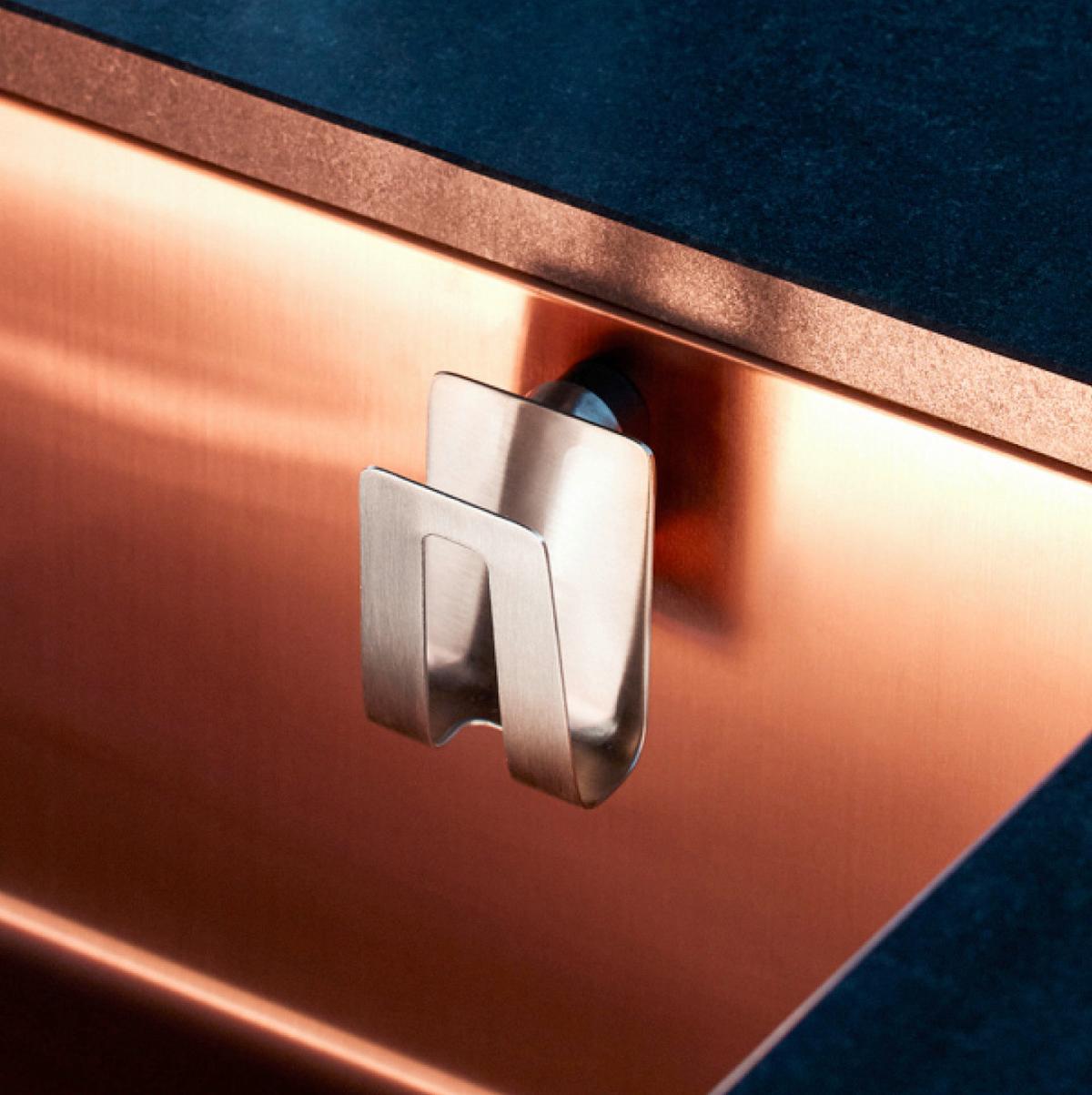 Schwammhalter Eb-Hs-015 - Edelstahlfarben, Trend, Metall (7/5/7,5cm) - HAPPY SINKS