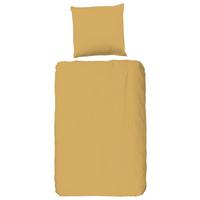 Bettwäsche Gelb Goldfarben 135x200 cm - Goldfarben, Basics, Textil (135/200cm)