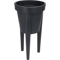 Blumentopf Y54201800 - Anthrazit, Basics, Kunststoff (34/64cm)