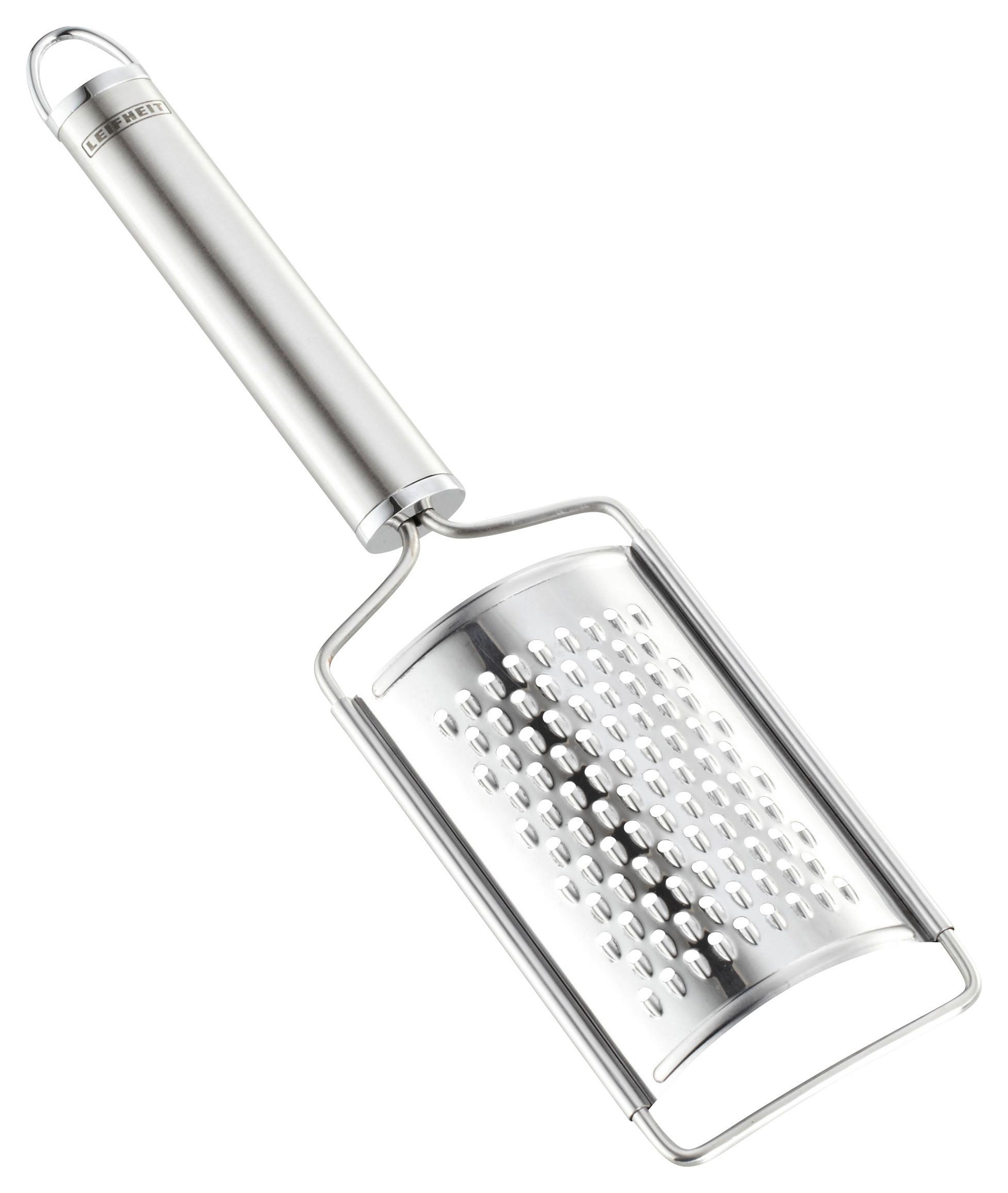 Muskatreibe Aus Edelstahl Habib L: 24 cm - Edelstahlfarben, KONVENTIONELL, Metall (6/1/24cm) - Leifheit