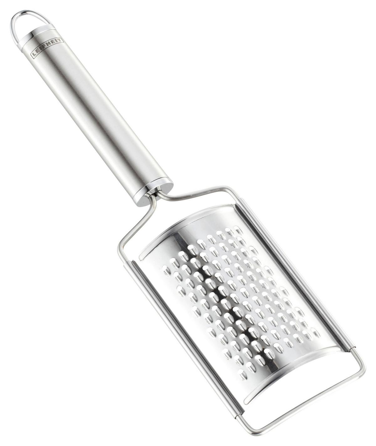 Muskatreibe Aus Edelstahl Habib L: 24 Cm - Edelstahlfarben, KONVENTIONELL, Metall (6/1/24cm) - Leifheit