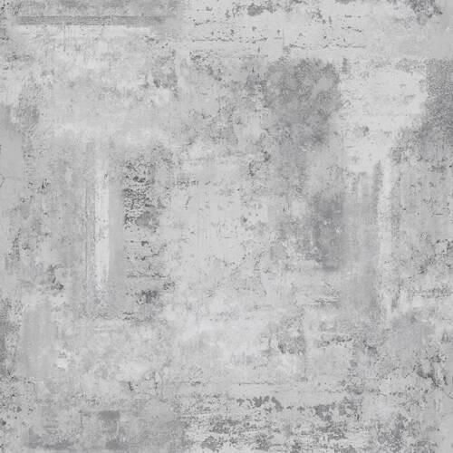 Vliestapete 10000059 - Grau, Basics, Papier/Kunststoff (52/1000cm)