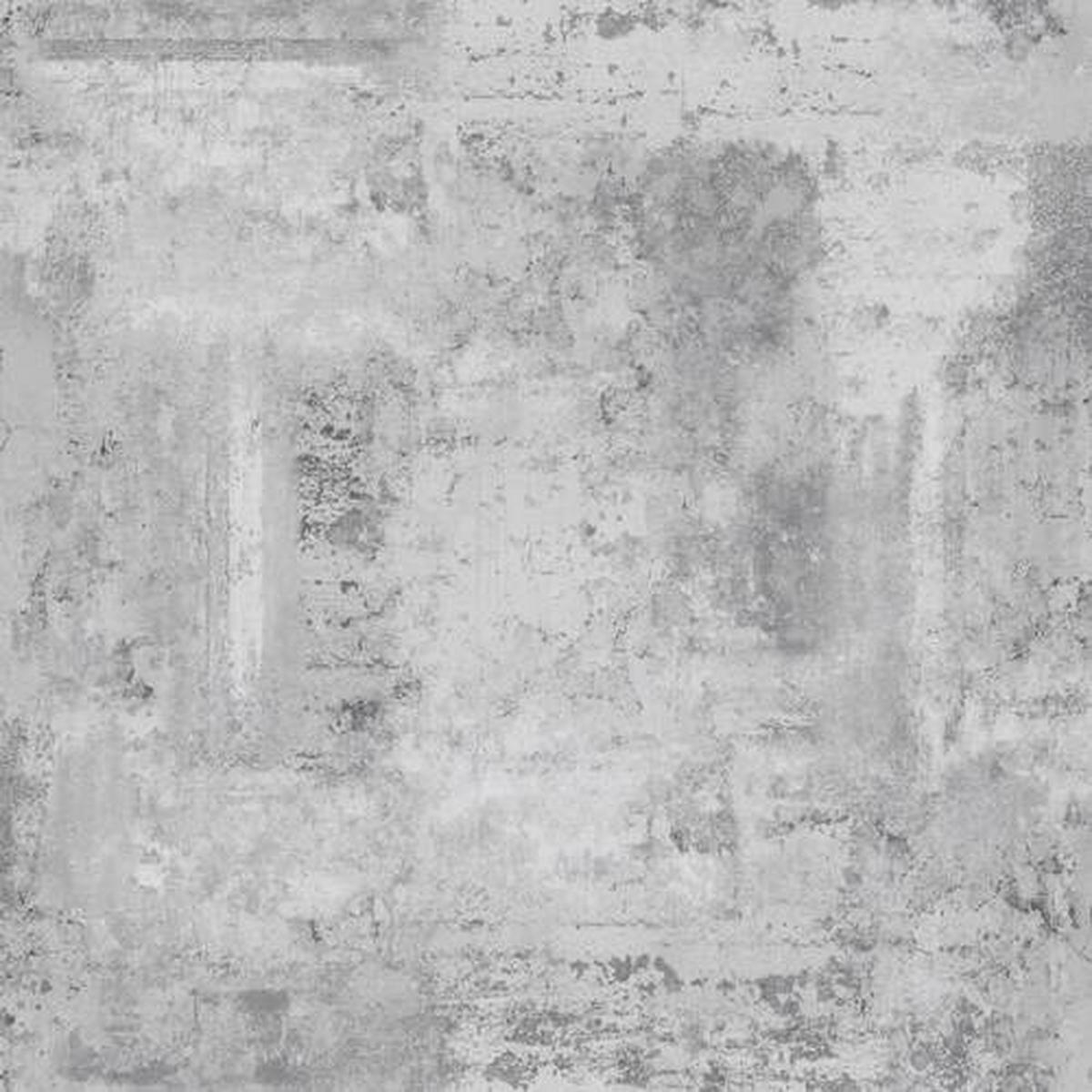 Vliestapete 10000059 - Grau, Basics, Papier/Kunststoff (52/1000cm)
