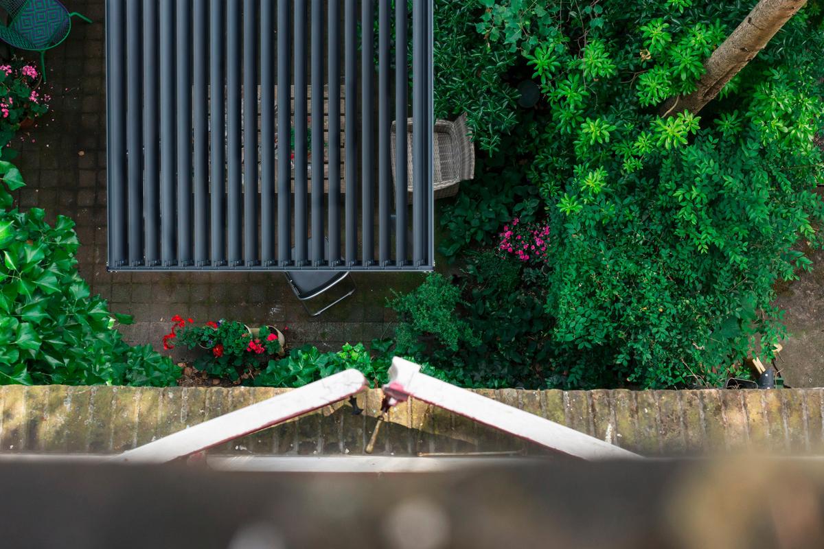 Pavillon Classic 360x300cm Sturmfest, Gartenpavillon - Anthrazit, Basics, Metall (360/255/300cm) - WEIDE