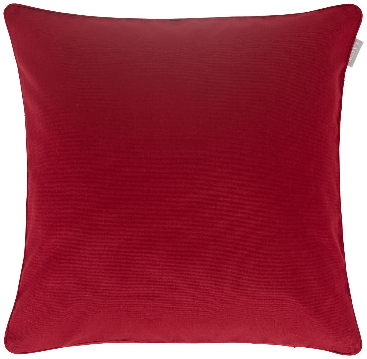 POŤAH NA VANKÚŠ Steffi Paspel, 50/50cm,červená - tmavočervená (50/50cm) - Modern Living