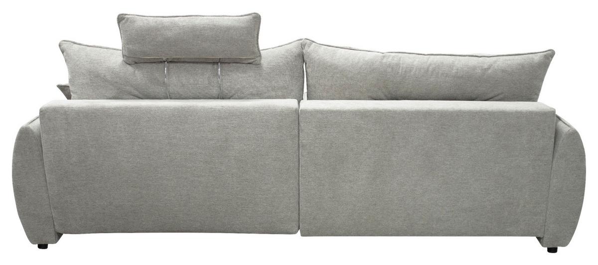 Ecksofa Fresh Graubraun 195x264 cm - Beige/Graubraun, Design, Textil (195/264cm) - MID.YOU
