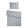 POVLEČENÍ RETRO - bílá/modrá, Moderní, textil (140/200cm) - Mömax