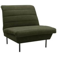 Sessel Looks Ix - Schwarz/Grün, Design, Textil (92/92/103cm) - LOOKS by W.Joop
