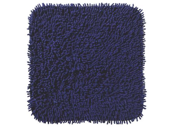 WC Vorleger Lilly, ohne Schnitt - Blau, KONVENTIONELL, Textil (45/50cm) - OMBRA WC Vorleger Lilly, ohne Schnitt - Blau, KONVENTIONELL, Textil (45/50cm) - OMBRA