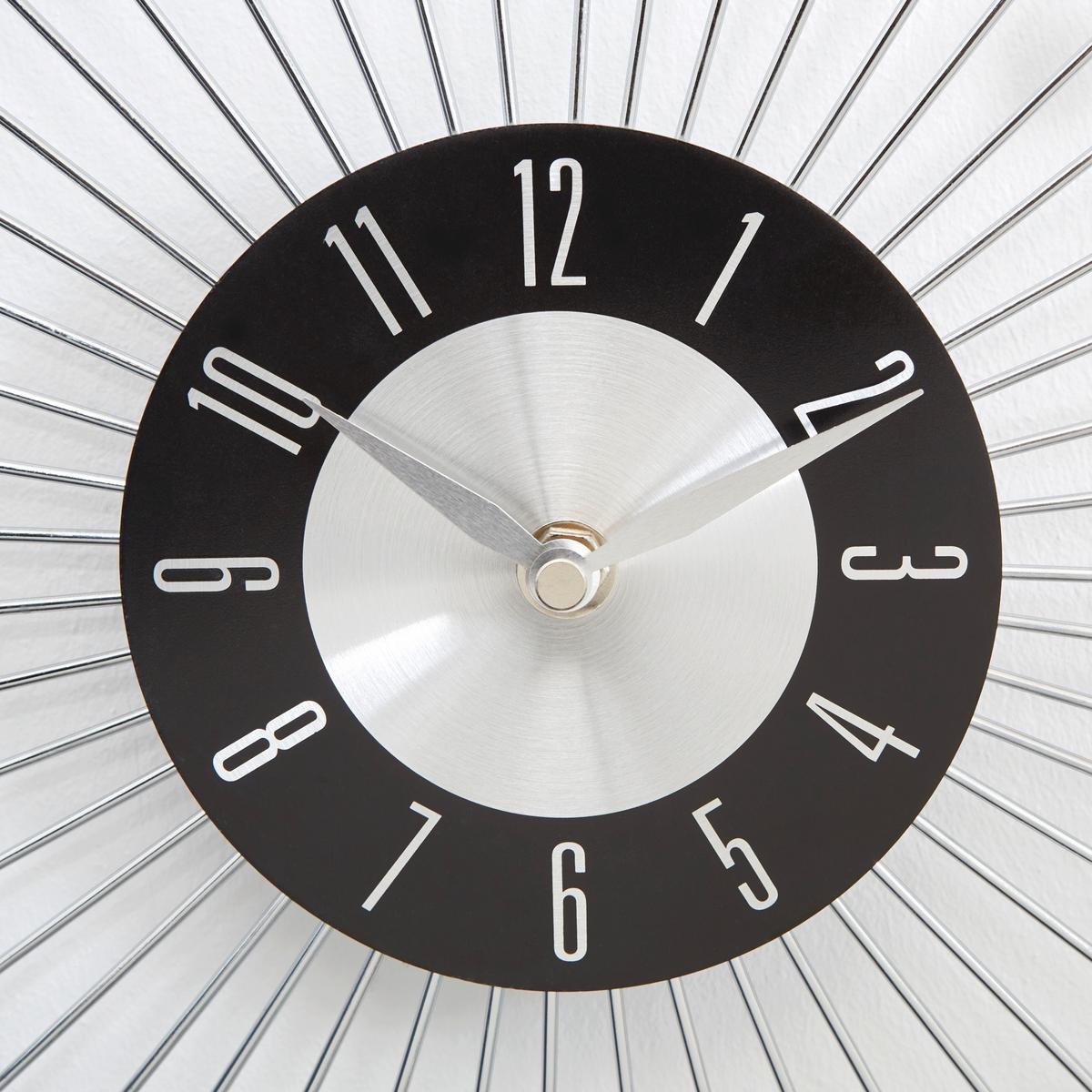 Falióra Diamond - fekete/ezüstszínű, Basics, fém (43cm) - Ondega