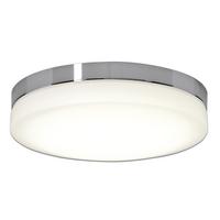 LED-Deckenleuchte 1196761 - Chromfarben/Weiß, Design, Kunststoff/Metall (29cm) - Näve