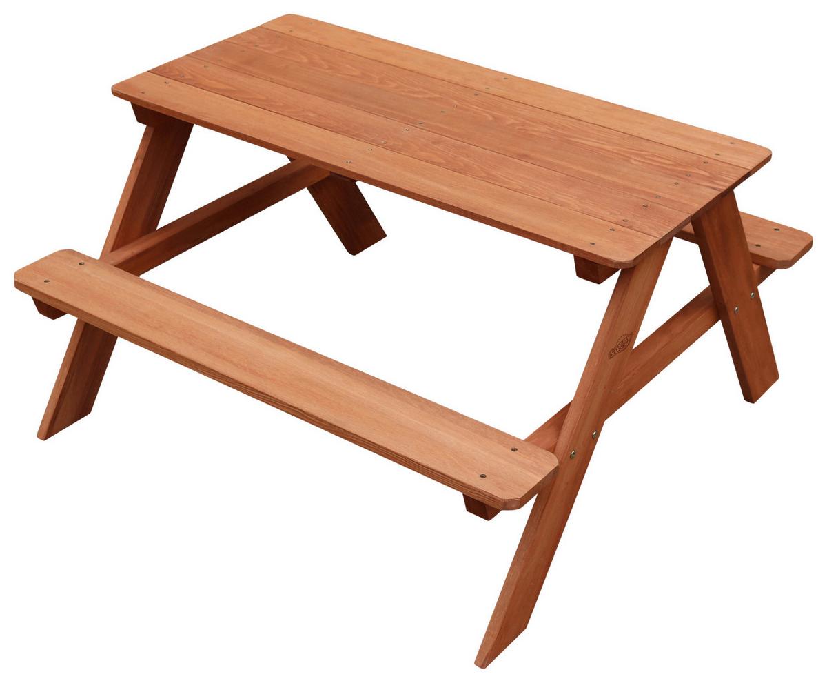 Gartengarnitur C052.004.00 - Braun, KONVENTIONELL, Holz (89/50,5/89cm) - Ambia Garden