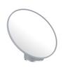 Kosmetické zrcátko Chris - šedá, Moderní, kov/plast (19,9/17,2/13,3cm) - Premium Living