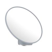 Kosmetické zrcátko Chris - šedá, Moderní, kov/plast (19,9/17,2/13,3cm) - Premium Living