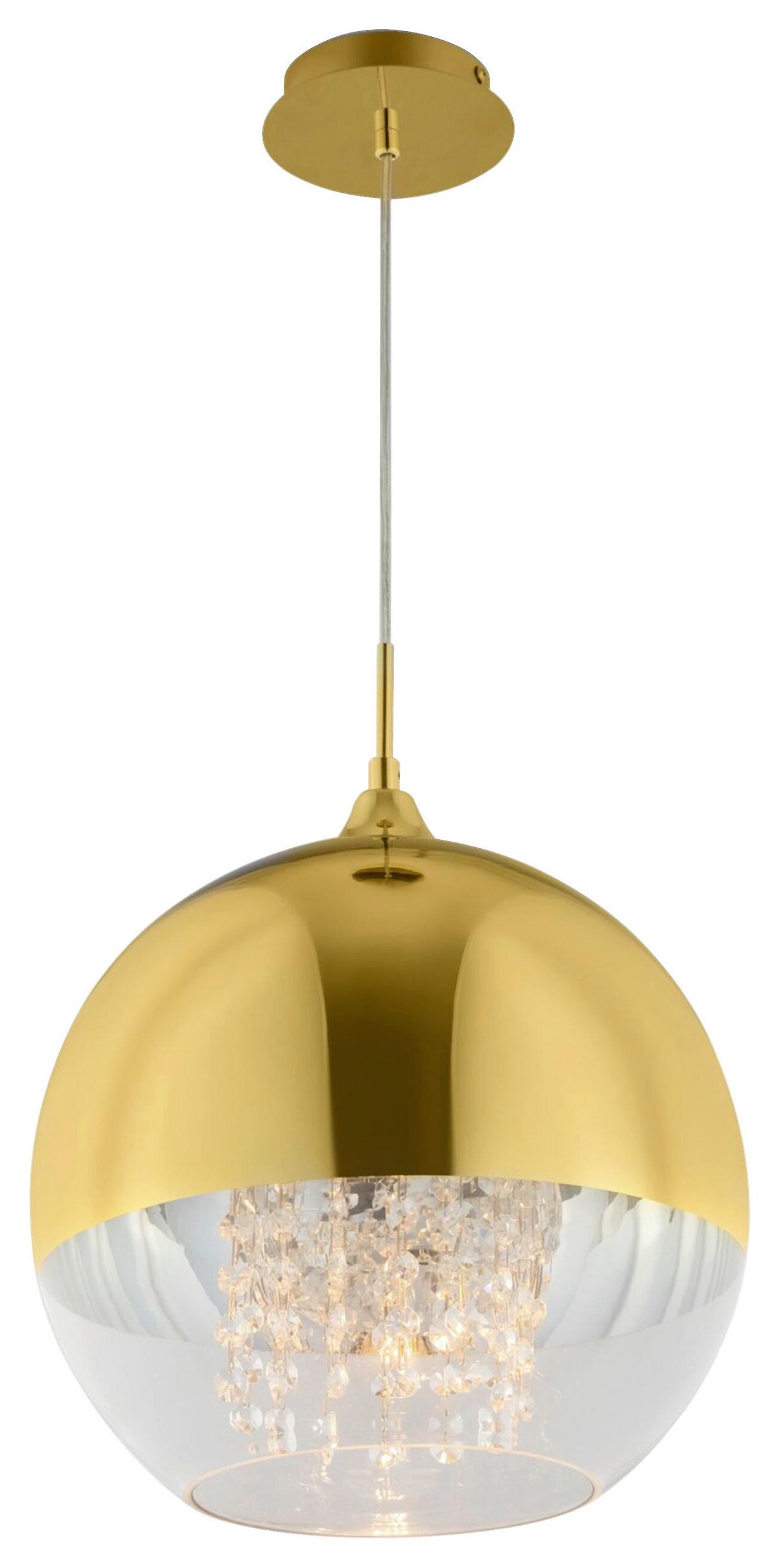 Pendelleuchte Fermi - Goldfarben, Basics, Glas/Metall (30/28/30cm) - MAYTONI