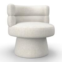 ŽIDLE JULINA - krémová, Moderní, dřevo/textil (71/74/72cm) - Bessagi Home