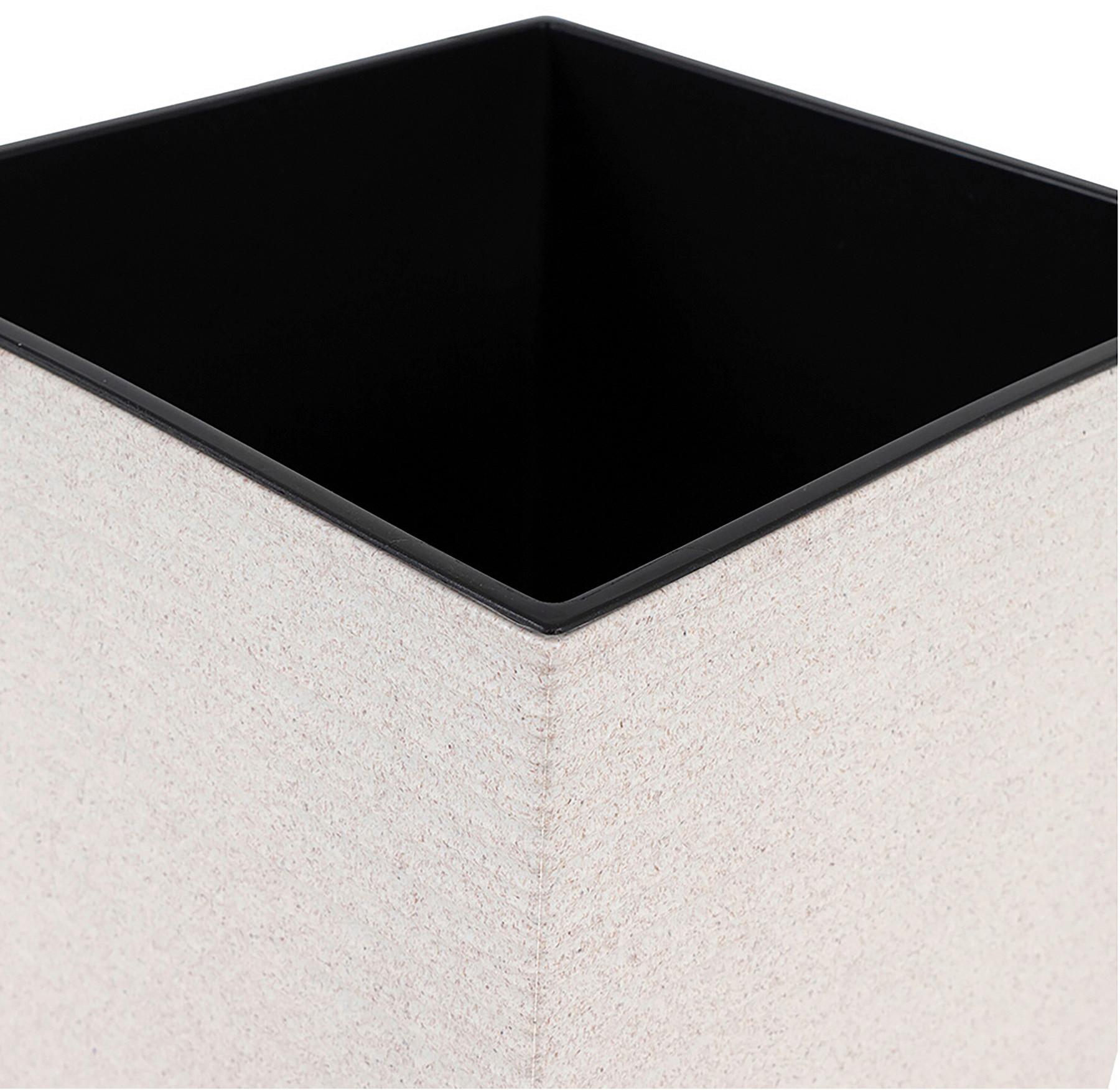 Übertopf-Set Eco Nizza 2-teilig, Creme - Creme, Basics, Kunststoff (25/46,5/25cm) - Siena Garden