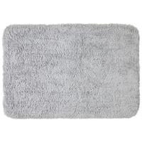 Kúpeľňová predložka Chris, 60/90cm, strieborná - sivá, textil (60/90cm) - Premium Living