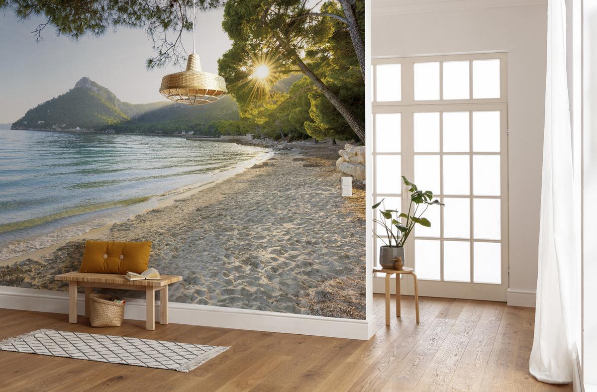 Fototapete Lonely Paradise - Multicolor, Trend, Textil (450/280cm)