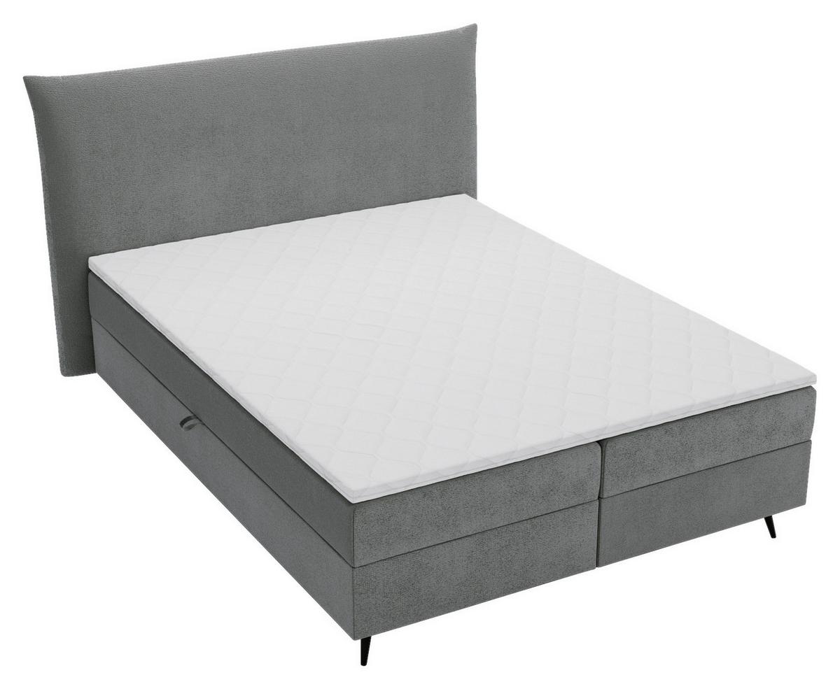Boxbett Foxy Schwarz - Schwarz, Basics, Holz/Holzwerkstoff (180/200cm) - Livetastic