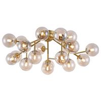 DECKENLEUCHTE DALLAS - Goldfarben, Trend, Glas/Metall (75/22,5cm) - MAYTONI