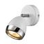 Bodove Svetlo Nantes - biela/chrómová, Štýlový, umelá hmota/kov (12,5/14cm) - Mömax modern living Bodove Svetlo Nantes - biela/chrómová, Štýlový, umelá hmota/kov (12,5/14cm) - Mömax modern living