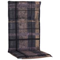 Sesselauflage Hochlehner Grau/Beige - Taupe/Grau, Basics, Textil (120/48/5cm)