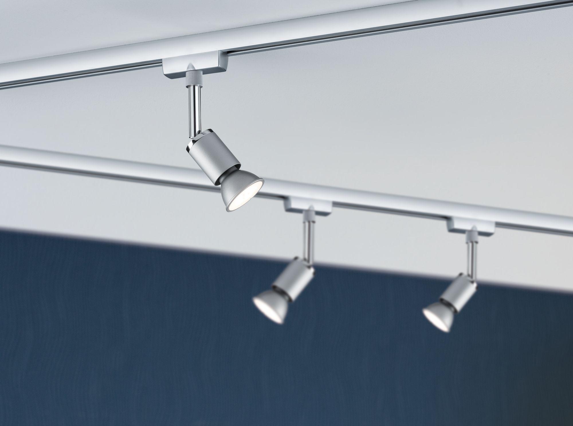 Schienensystem Urail Strahler 95331 LED-Spotkopf Schwenkbar - Chromfarben, Design, Metall (5,8/11/6,6cm) - Paulmann