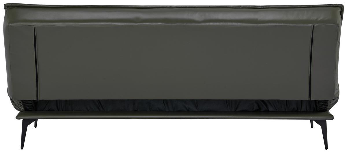 Schlafsofa Levio - Schwarz/Grau, MODERN, Holz/Textil (184/90/84cm) - P & B