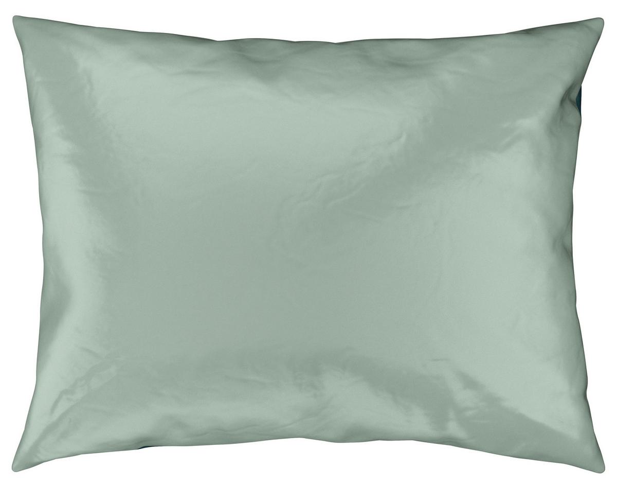 Satin-Bettwäsche 140x200 cm Melissa Petrol/Mintgrün - Petrol/Mintgrün, MODERN, Textil - Luca Bessoni