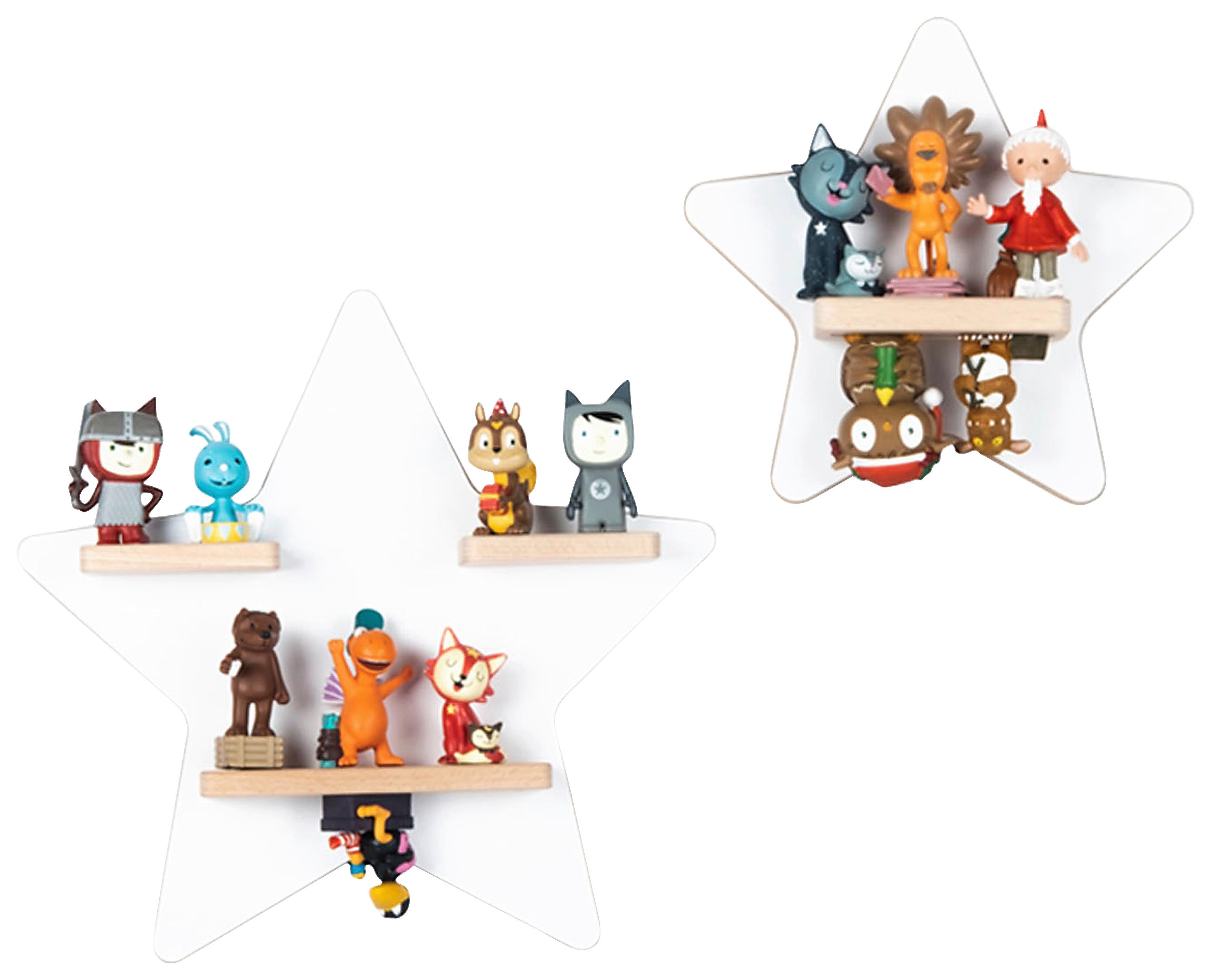 Konderregal Boarti Weiß B: 33 cm - Weiß, MODERN, Holzwerkstoff (33/33/5cm) - Livetastic