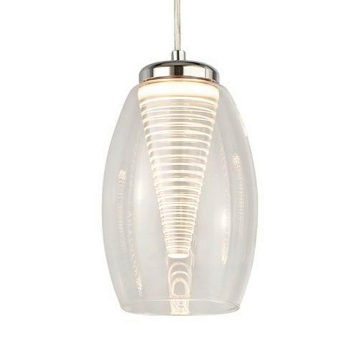 Led-hängeleuchte 97291-1cl - Basics, Glas/Metall (11,5/120cm)