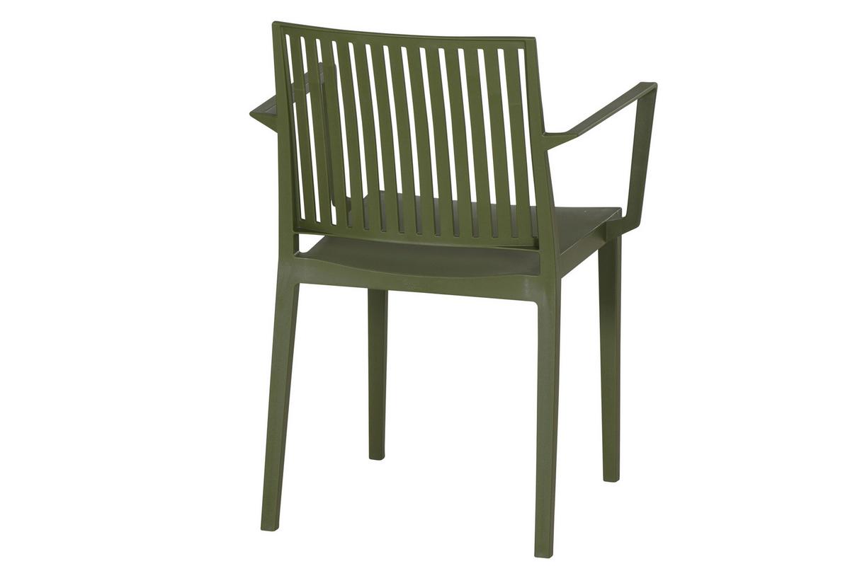 Stapelstuhl T20110 - Grün, Basics, Kunststoff (57/80/56cm) - Siena Garden