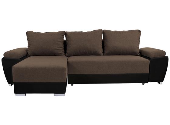 Wohnlandschaft Milano - Chromfarben/Hellbraun, Basics, Leder/Textil (270/90/160cm) Wohnlandschaft Milano - Chromfarben/Hellbraun, Basics, Leder/Textil (270/90/160cm)