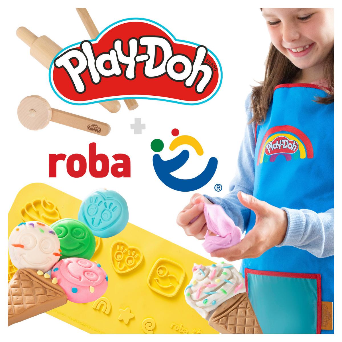 Kinderspielset Play Doh - Multicolor, Naturmaterialien/Holz